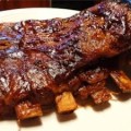 Rack Of Barbecued Beef Spare Rib